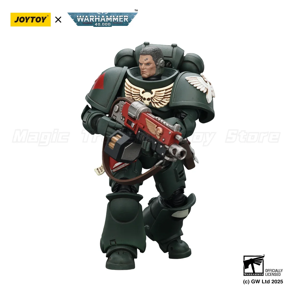【24 Hours Delivery】JOYTOY 40K Dark Angels Intercessors Brother Asharr 1/18 Action Figure
【24 Hours Delivery】JOYTOY 40K Dark Angels Intercessors Brother Asharr 1/18 Action Figure