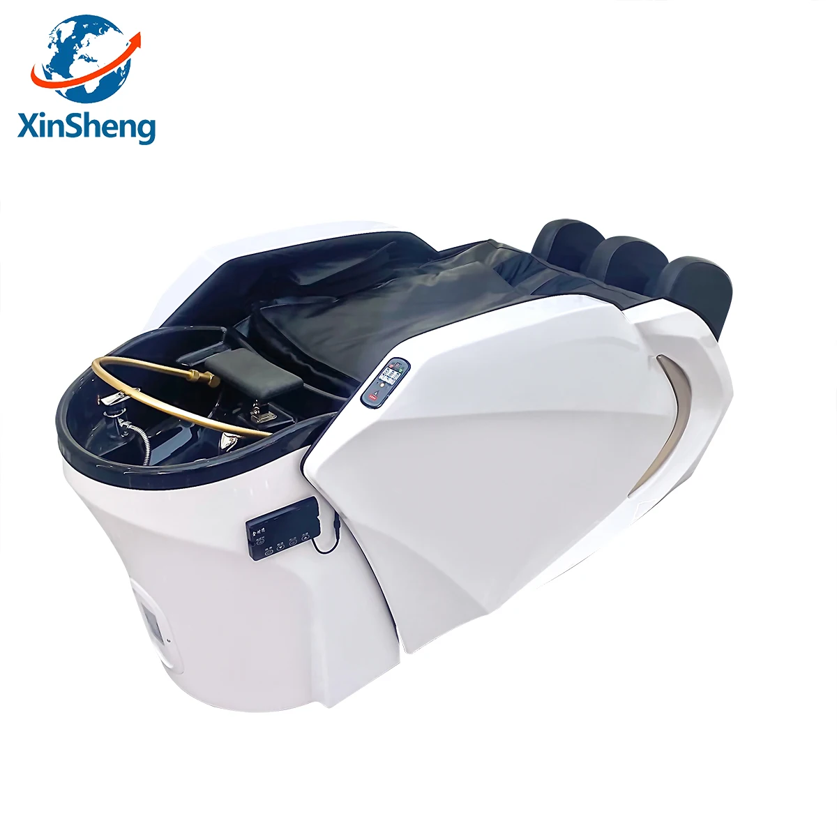 Premium All-in-One Salon Shampoo Bed with Electric Full Body Massage & Smart Control, Head Spa Hair Washing Equipment, Furniture
Premium All-in-One Salon Shampoo Bed with Electric Full Body Massage & Smart Control, Head Spa Hair Washing Equipment, Furniture
