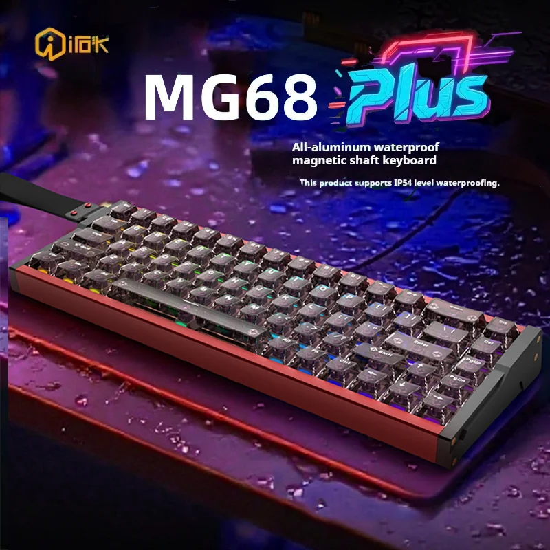 Проводная игровая клавиатура Mg68ace Plus, контроллер, полностью алюминиевая механическая клавиатура с ЧПУ для киберспорта Rt0.001, магнитная ось, 8000 Гц
Проводная игровая клавиатура Mg68ace Plus, контроллер, полностью алюминиевая механическая клавиатура с ЧПУ для киберспорта Rt0.001, магнитная ось, 8000 Гц