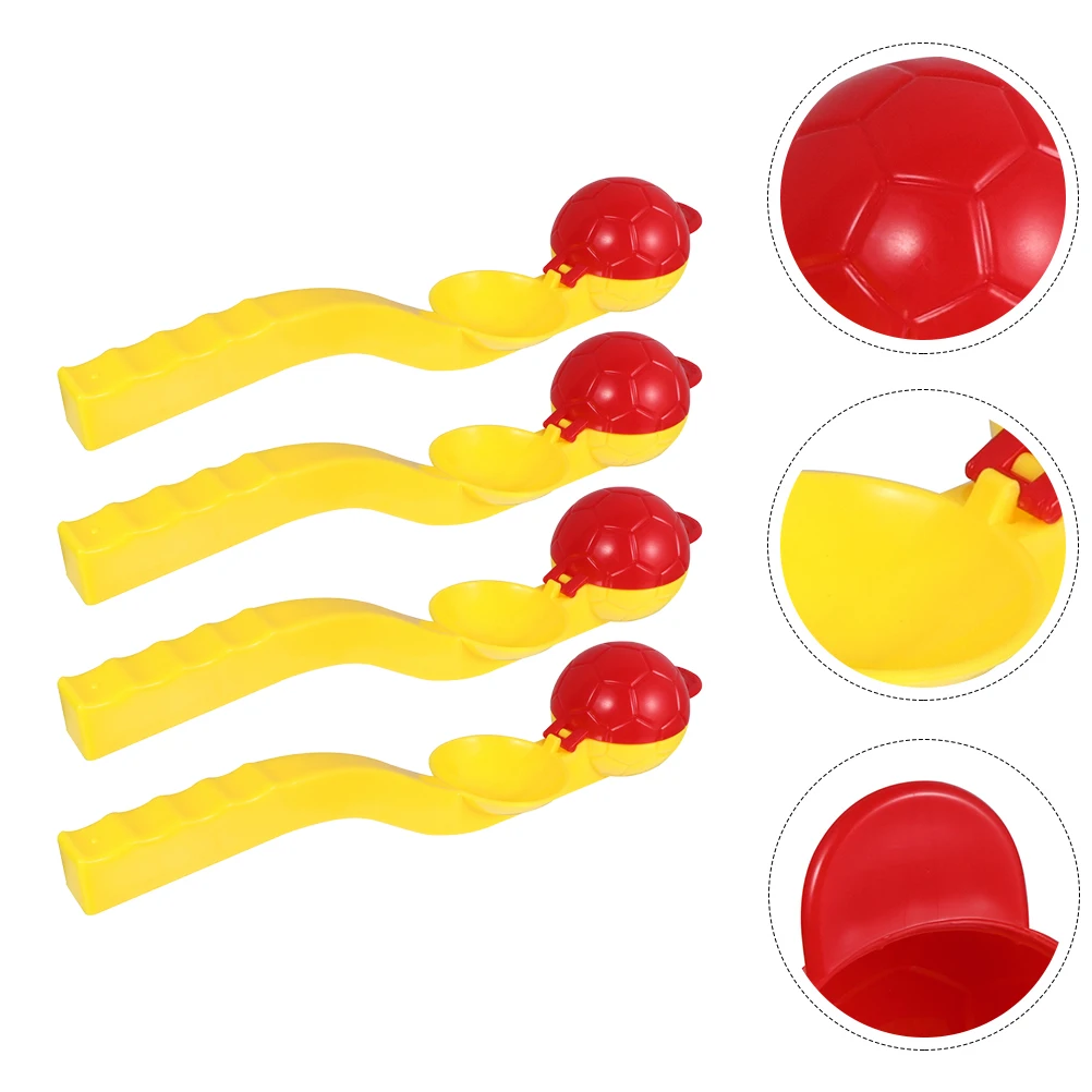 4pcs Snow Thrower Winter Outdoor Launcher For Kids Adults Fight Plaything Clamp Clip Making Tool (Random Color)
4pcs Snow Thrower Winter Outdoor Launcher For Kids Adults Fight Plaything Clamp Clip Making Tool (Random Color)