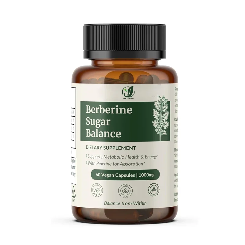 Berberine hydrochloride with Ceylon cinnamon and black pepper -1000 milligrams per serving, 60 capsules
Berberine hydrochloride with Ceylon cinnamon and black pepper -1000 milligrams per serving, 60 capsules