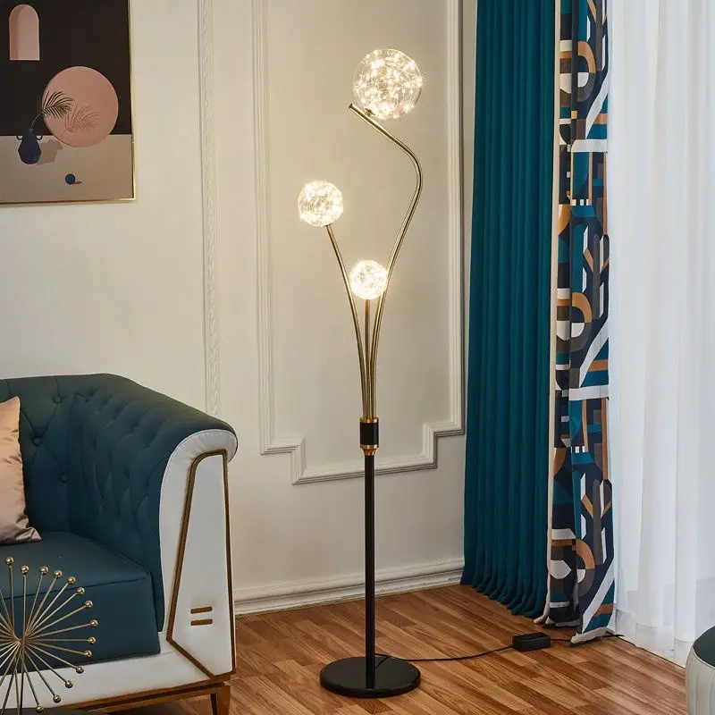 Nordic Luxury Starry Floor Lamp 2026 New Gold Standing Light for Living Room Sofa Bedroom Bedside Home Decor Ins Style Lighting
Nordic Luxury Starry Floor Lamp 2026 New Gold Standing Light for Living Room Sofa Bedroom Bedside Home Decor Ins Style Lighting