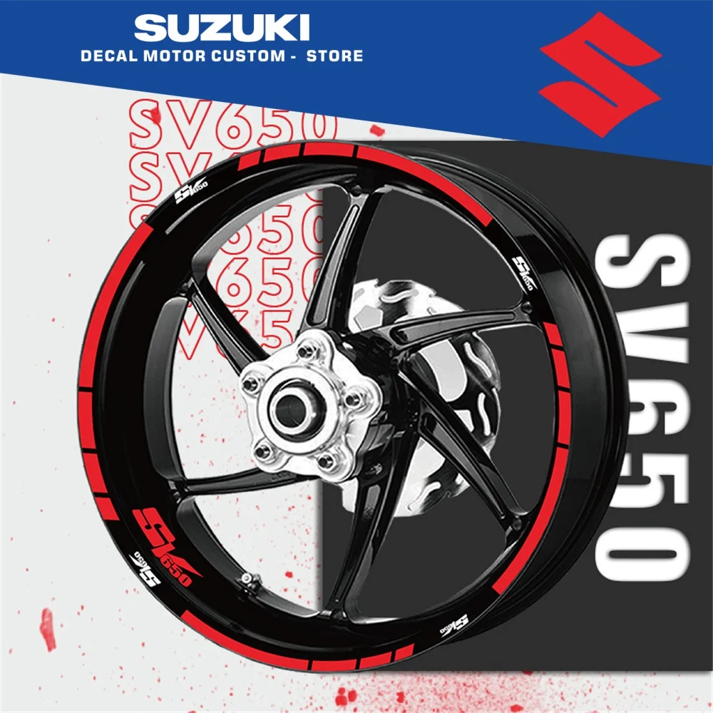 New sale Motorcycle Wheel Rims Reflective Stickers Tire logo Decals moto decorative Accessories set For SUZUKI SV650 SV 650
New sale Motorcycle Wheel Rims Reflective Stickers Tire logo Decals moto decorative Accessories set For SUZUKI SV650 SV 650