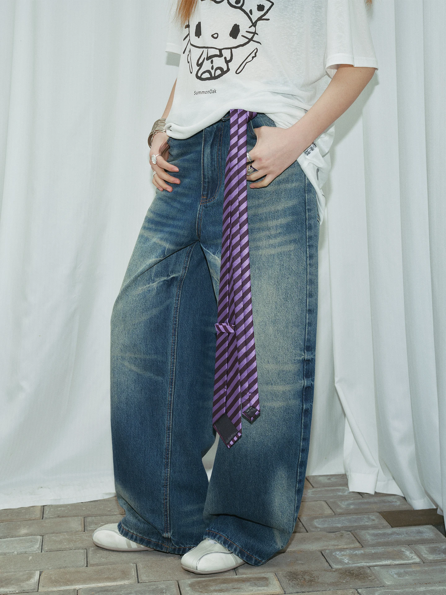 American Retro Washed Denim Jeans Women Loose Straight Leg Wide Leg Casual Long Pants High Waist Cotton Button Spring Summer
American Retro Washed Denim Jeans Women Loose Straight Leg Wide Leg Casual Long Pants High Waist Cotton Button Spring Summer