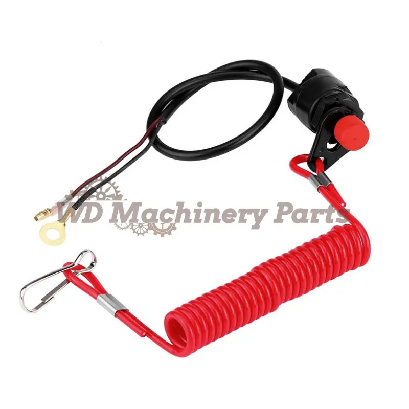 66T-82575 Kill Stop Switch & Safety Tether Lanyard For Yamaha Tohatsu Parsun Honda Outboard engine parts 6E9-82575-09 6E9-82575
66T-82575 Kill Stop Switch & Safety Tether Lanyard For Yamaha Tohatsu Parsun Honda Outboard engine parts 6E9-82575-09 6E9-82575