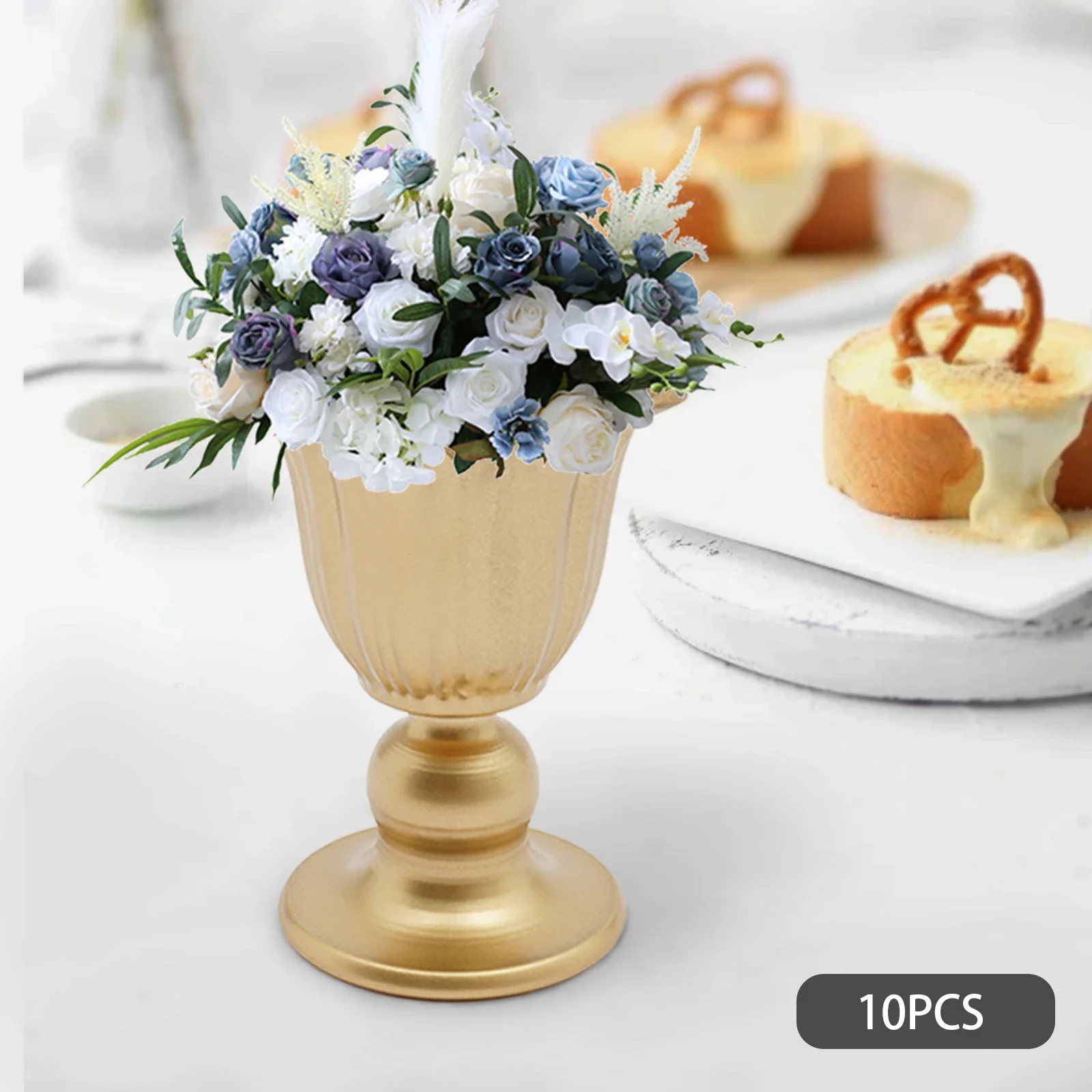 НОВИНКА: Золотые вазы для свадебного стола – 10 маленьких ваз-подставок, металлические вазы-трубочки 4,9 дюйма, вазы для приемов
НОВИНКА: Золотые вазы для свадебного стола – 10 маленьких ваз-подставок, металлические вазы-трубочки 4,9 дюйма, вазы для приемов