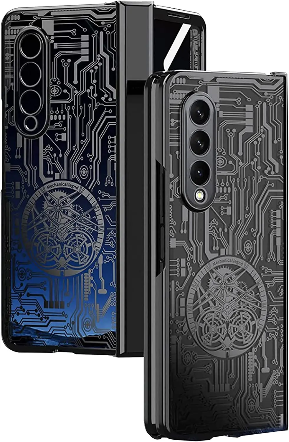 Case for Samsung Galaxy Z Fold 4 Plating Metal Rugged Cover with Tempered Glass Screen Protector Hinge,Drop-Proof Durable Clear
Case for Samsung Galaxy Z Fold 4 Plating Metal Rugged Cover with Tempered Glass Screen Protector Hinge,Drop-Proof Durable Clear