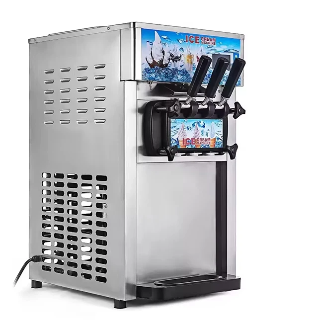Best Selling Stainless Steel Ice Cream Machine Commercial Ice Cream Machine for Sale With Three Flavors Summer
Best Selling Stainless Steel Ice Cream Machine Commercial Ice Cream Machine for Sale With Three Flavors Summer