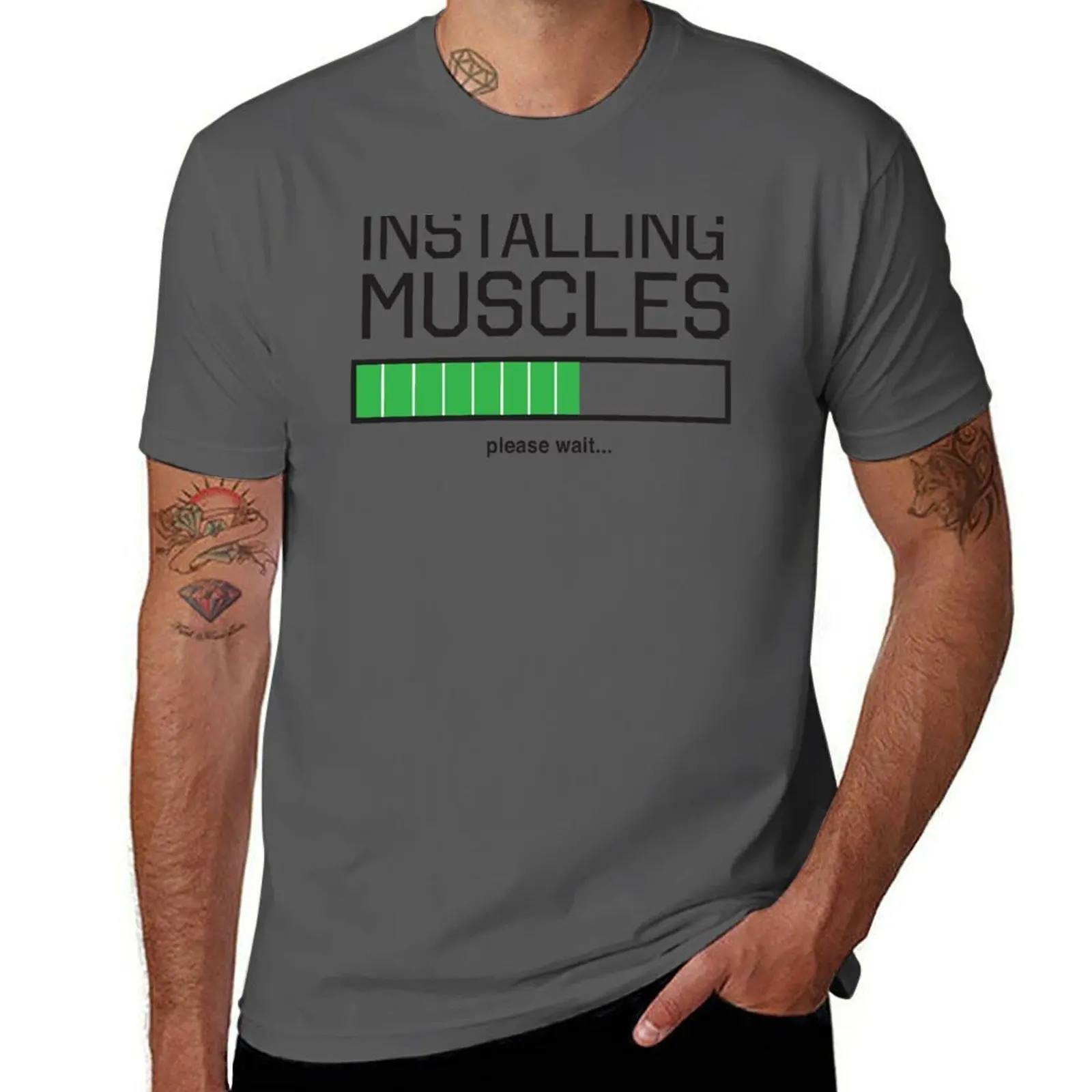 Installing Muscles Please Wait T-Shirt Plus Size Comfort Fit Tee
Installing Muscles Please Wait T-Shirt Plus Size Comfort Fit Tee