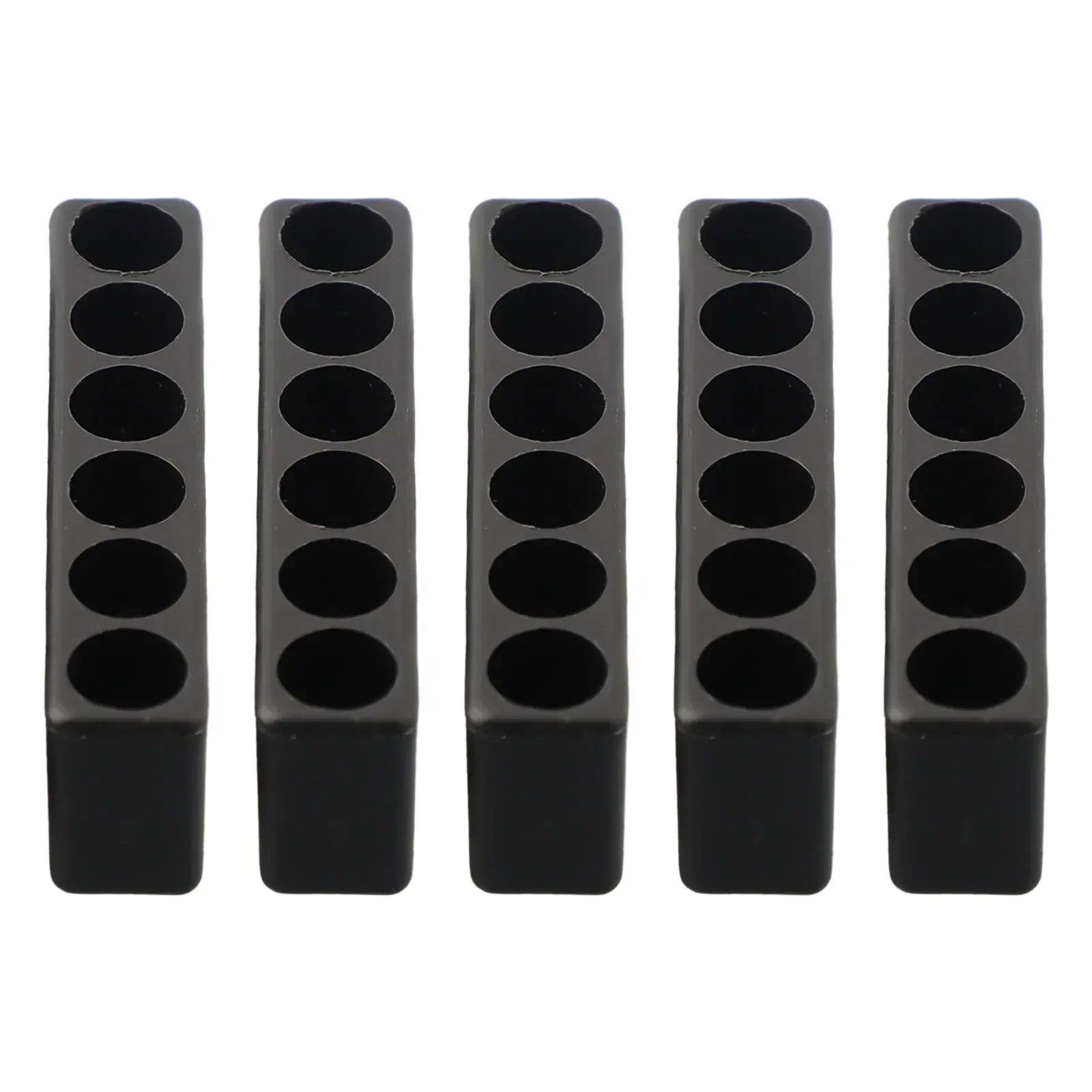 5pcs 6 Holes Bit Holder 1/4 Hex Shank Screwdriver Bit Holder Plastic Organizer Drill Bit Stand Case Power Tool Accessories
5pcs 6 Holes Bit Holder 1/4 Hex Shank Screwdriver Bit Holder Plastic Organizer Drill Bit Stand Case Power Tool Accessories
