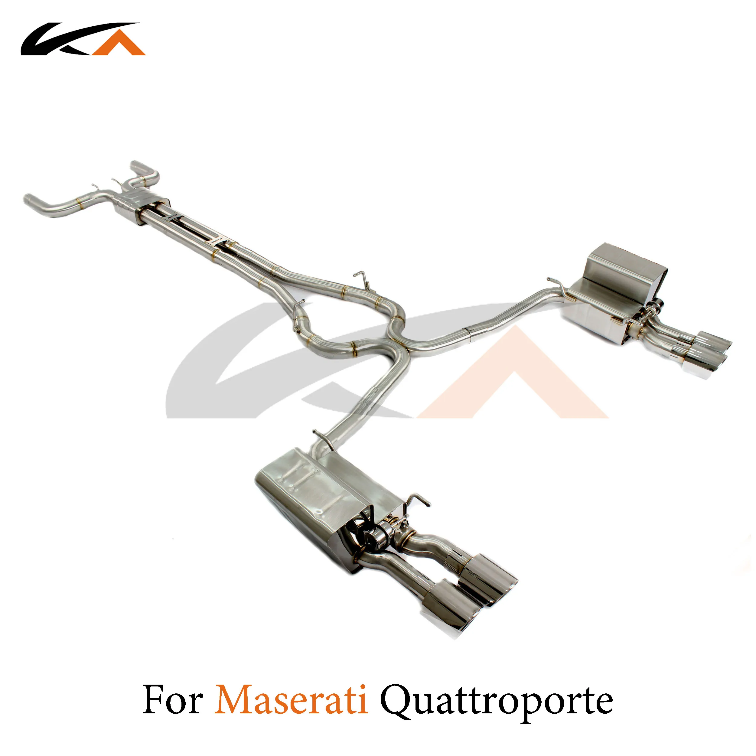 KA Tuning exhaust system stainless catback for Maserati Quattroporte rear section performance parts muffler valve
KA Tuning exhaust system stainless catback for Maserati Quattroporte rear section performance parts muffler valve