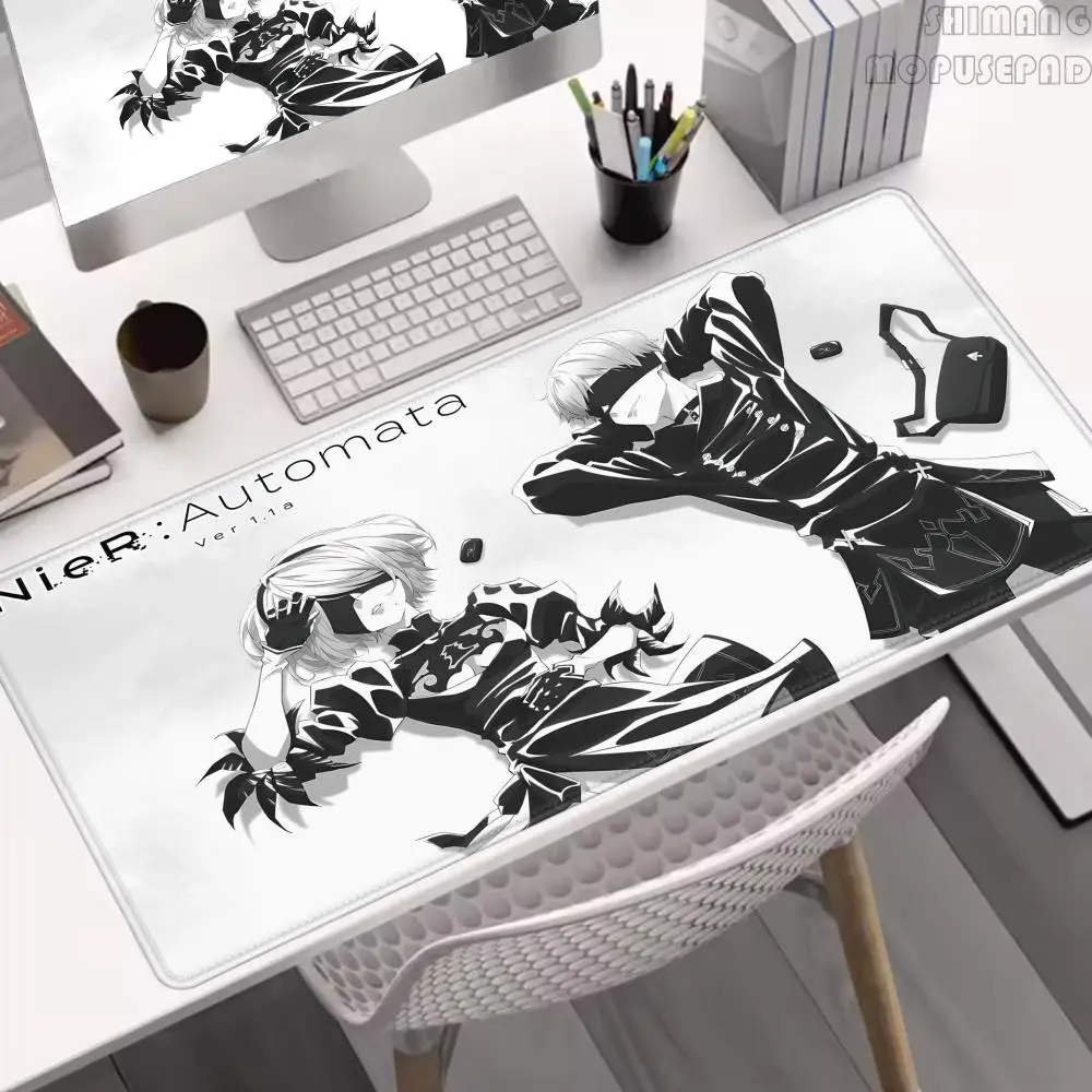 2b Nier Automata Anime Mouse Pad Gaming XL Large New Mousepad Non-slip Desk Mats Natural Rubber Office Carpet Desktop Mouse Pads 
2b Nier Automata Anime Mouse Pad Gaming XL Large New Mousepad Non-slip Desk Mats Natural Rubber Office Carpet Desktop Mouse Pads
