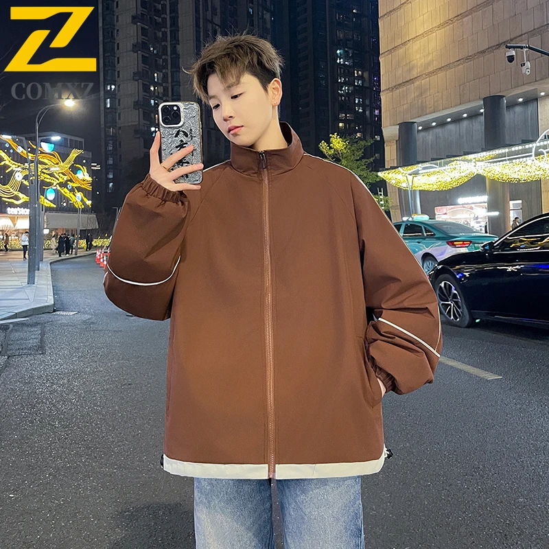 Senior Men Jacket 2025 Autumn New Style American Fashion Loose Abrasion Resistant Windproof Street Casual Collar Baseball Jacket
Senior Men Jacket 2025 Autumn New Style American Fashion Loose Abrasion Resistant Windproof Street Casual Collar Baseball Jacket