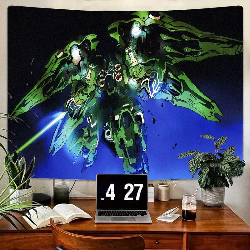 1 шт. футуристический зеленый меховой гобелен-робот со светящимися синими/белыми акцентами, темный градиентный фон, настенный художественный декор для спальни Li
1 шт. футуристический зеленый меховой гобелен-робот со светящимися синими/белыми акцентами, темный градиентный фон, настенный художественный декор для спальни Li