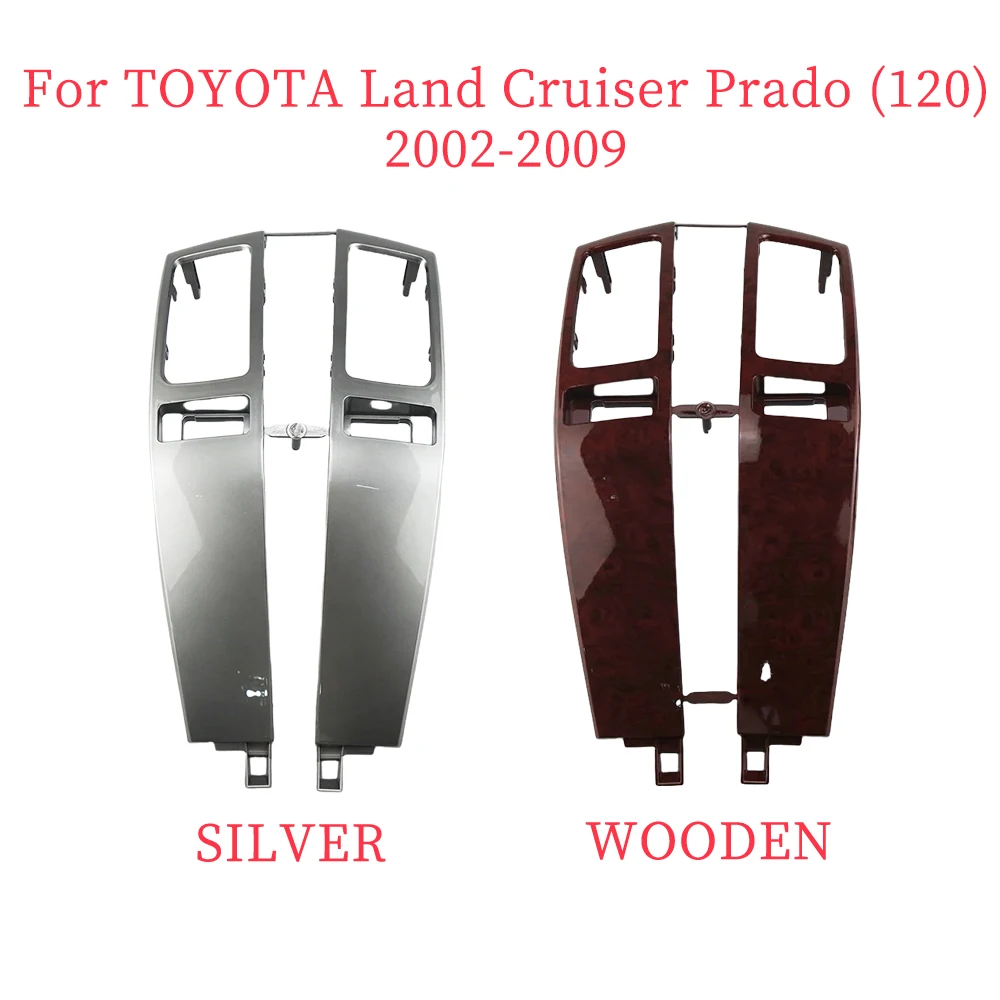 L&R Side Trim Car Fascia Panel for TOYOTA Land Cruiser Prado (120) 2002-2009 Dash Kit Install Facia Console Bezel Adapter Plate
L&R Side Trim Car Fascia Panel for TOYOTA Land Cruiser Prado (120) 2002-2009 Dash Kit Install Facia Console Bezel Adapter Plate