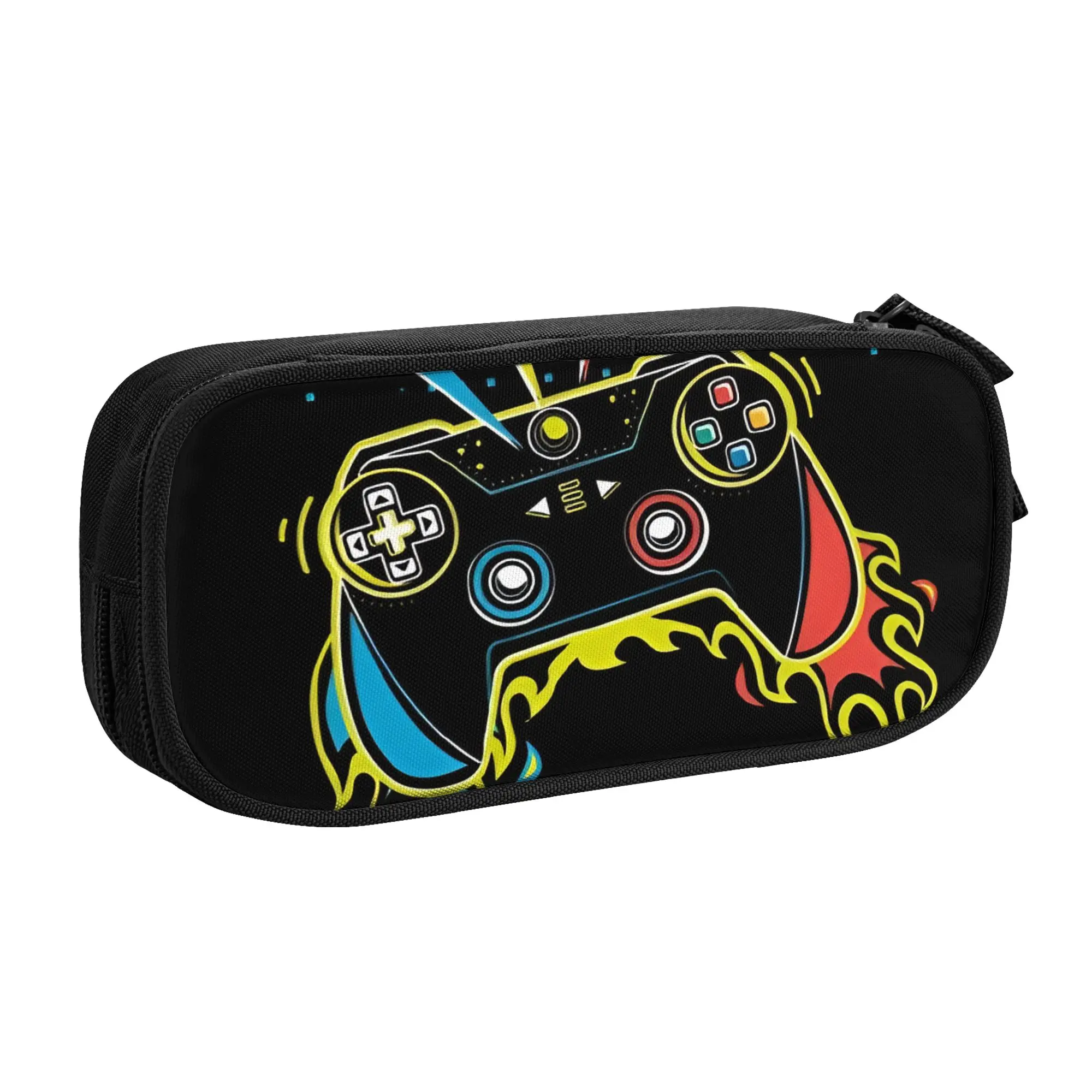 Custom Cute Game Controller Pencil Case for Boys Girls Large Capacity Fashionable Pattern Pencil Bag School Accessories
Custom Cute Game Controller Pencil Case for Boys Girls Large Capacity Fashionable Pattern Pencil Bag School Accessories