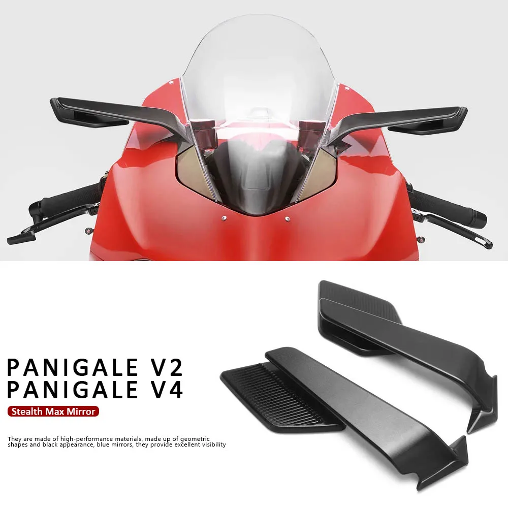 Panigale V2 2020-2024 New Adjustable Motorcycle Accessories Wind Wing Side Rearview Mirrors For Ducati Panigale V4 2018-2024
Panigale V2 2020-2024 New Adjustable Motorcycle Accessories Wind Wing Side Rearview Mirrors For Ducati Panigale V4 2018-2024