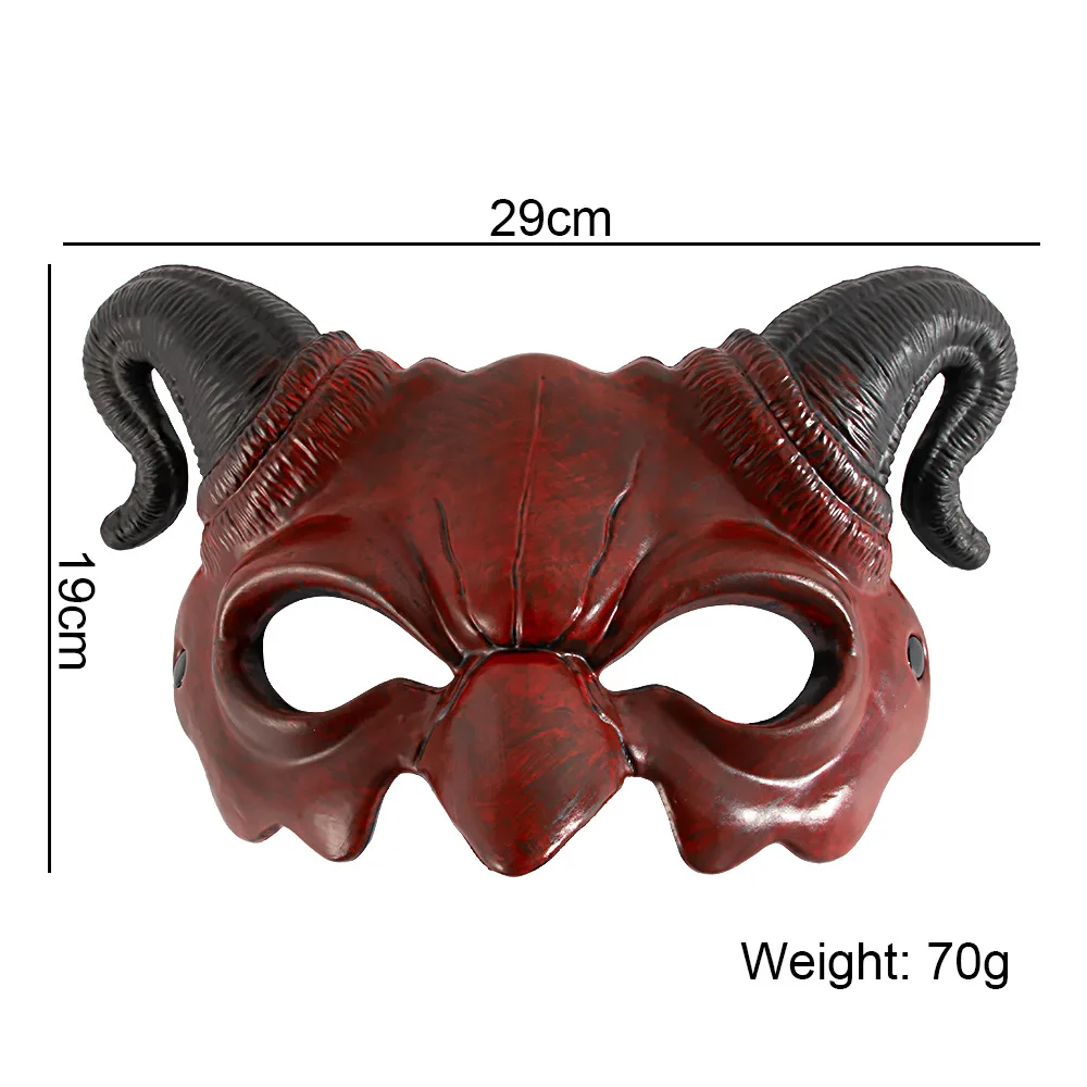 RP Devil Mask Half Face Halloween Cosplay Party Costume Prop
RP Devil Mask Half Face Halloween Cosplay Party Costume Prop