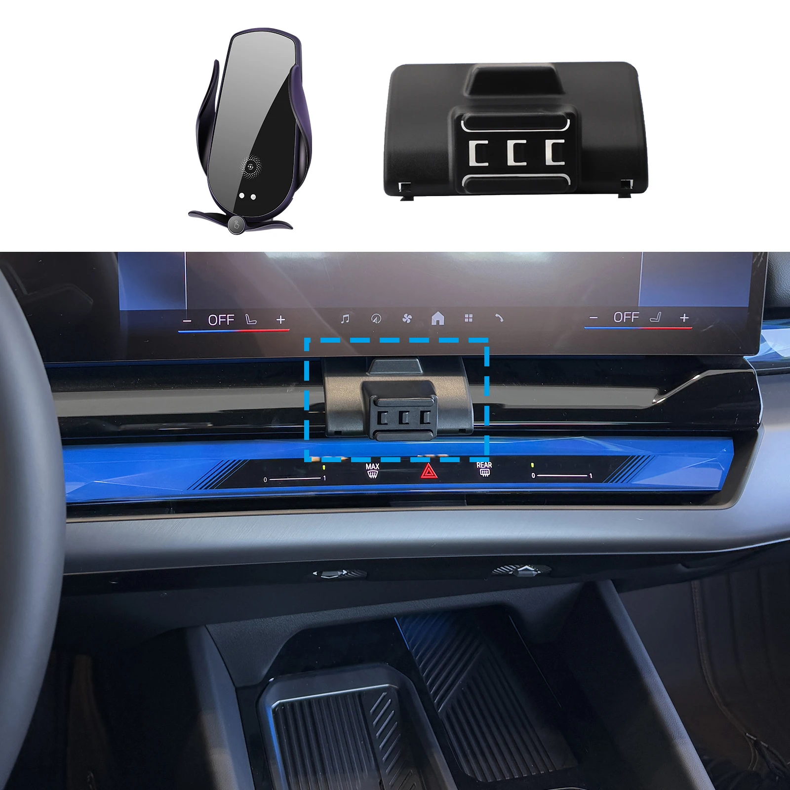 for BMW 5 Series M5 2024 2025 2026 G60 Phone Holder Screen Fixed Navigation Bracket Base Wireless Charging Accessories
for BMW 5 Series M5 2024 2025 2026 G60 Phone Holder Screen Fixed Navigation Bracket Base Wireless Charging Accessories