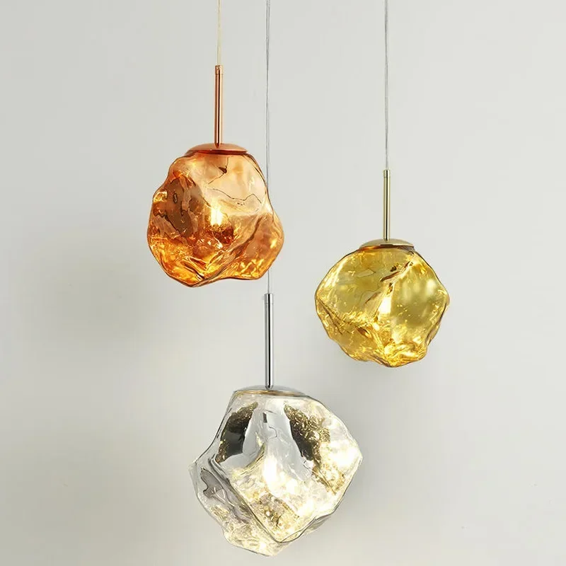 Simple Modern Ice Glass Pendant Light LED Hanging Lamp for Living Room Dining Room Bedroom Hallway Corridor Lighting Fixtures
Simple Modern Ice Glass Pendant Light LED Hanging Lamp for Living Room Dining Room Bedroom Hallway Corridor Lighting Fixtures