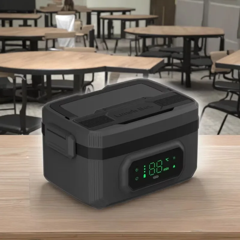 OEM Design 1.2L 21000mAh Battery-Powered Electric Food Container Wireless Heated Stainless Steel & Plastic Lunch Box
OEM Design 1.2L 21000mAh Battery-Powered Electric Food Container Wireless Heated Stainless Steel & Plastic Lunch Box