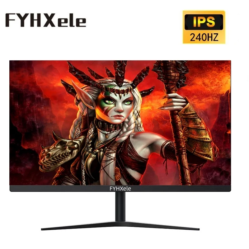 24-дюймовый монитор FYHXele, 240 Гц, FHD, игровой ЖК-дисплей для ПК, IPS, настольный, для геймеров, плоская панель с HDMI-совместимым/DP/1920*1080
24-дюймовый монитор FYHXele, 240 Гц, FHD, игровой ЖК-дисплей для ПК, IPS, настольный, для геймеров, плоская панель с HDMI-совместимым/DP/1920*1080