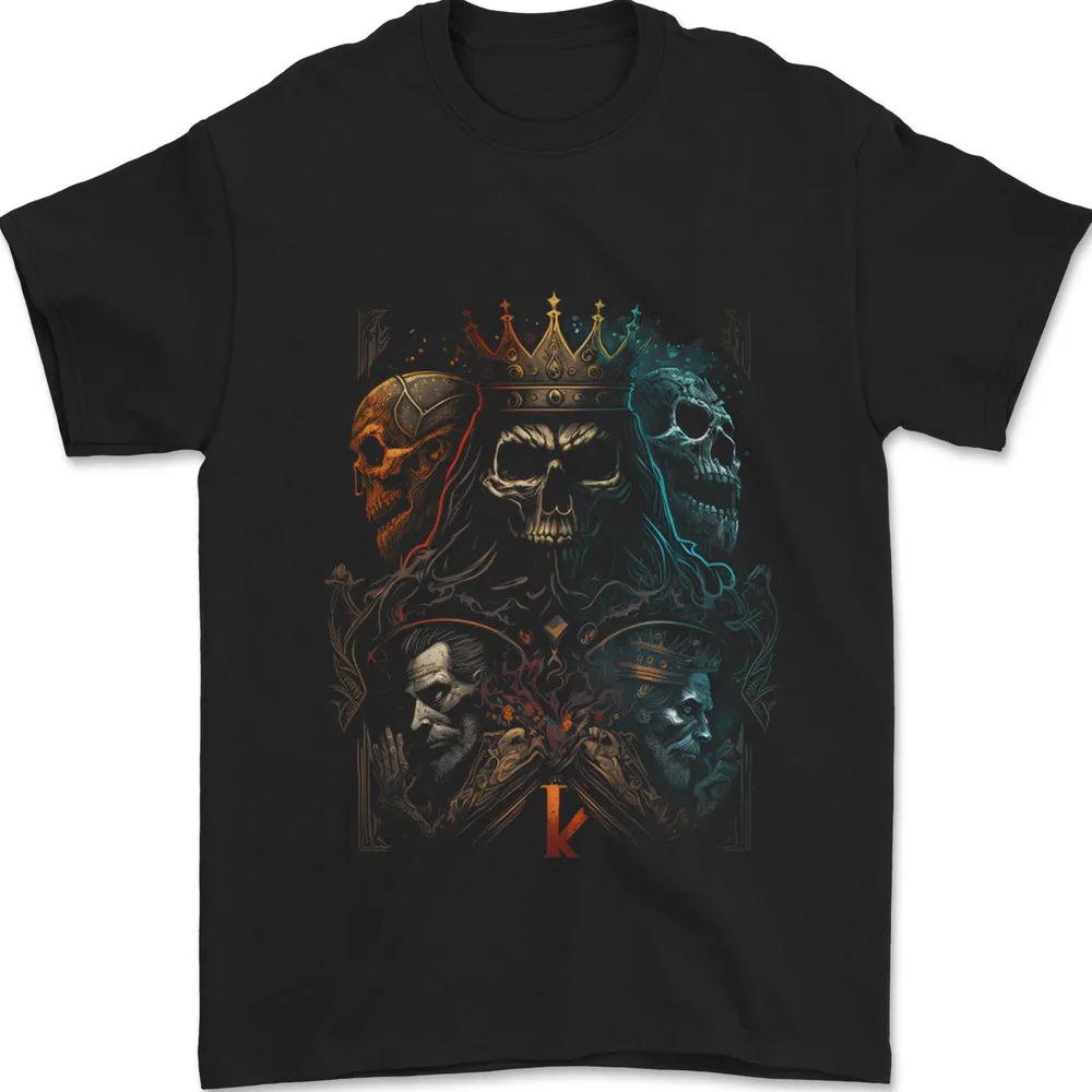 King of Kings Gothic Skull Heavy Metal Rock Mens Women Summer Tees T-Shirt 100% Cotton Anime Graphic
King of Kings Gothic Skull Heavy Metal Rock Mens Women Summer Tees T-Shirt 100% Cotton Anime Graphic