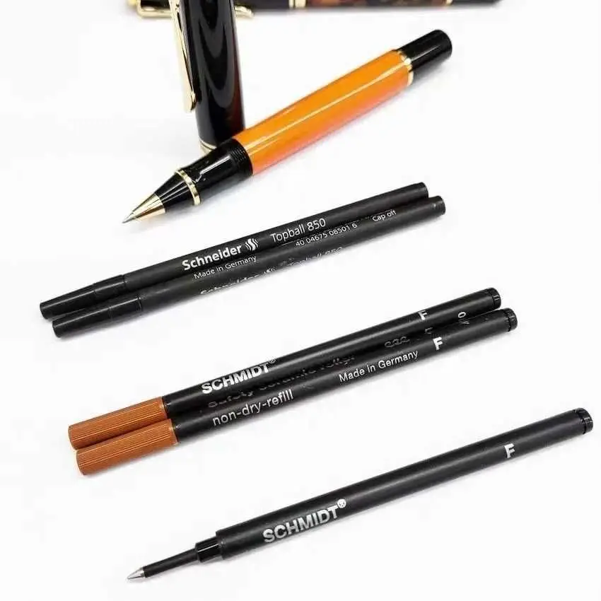 German Original Business Rollerball Pen Schmidt 888 F Black Ballpoint Pen Core, Blue Signature Pens Refill Smooth Writing Office
German Original Business Rollerball Pen Schmidt 888 F Black Ballpoint Pen Core, Blue Signature Pens Refill Smooth Writing Office