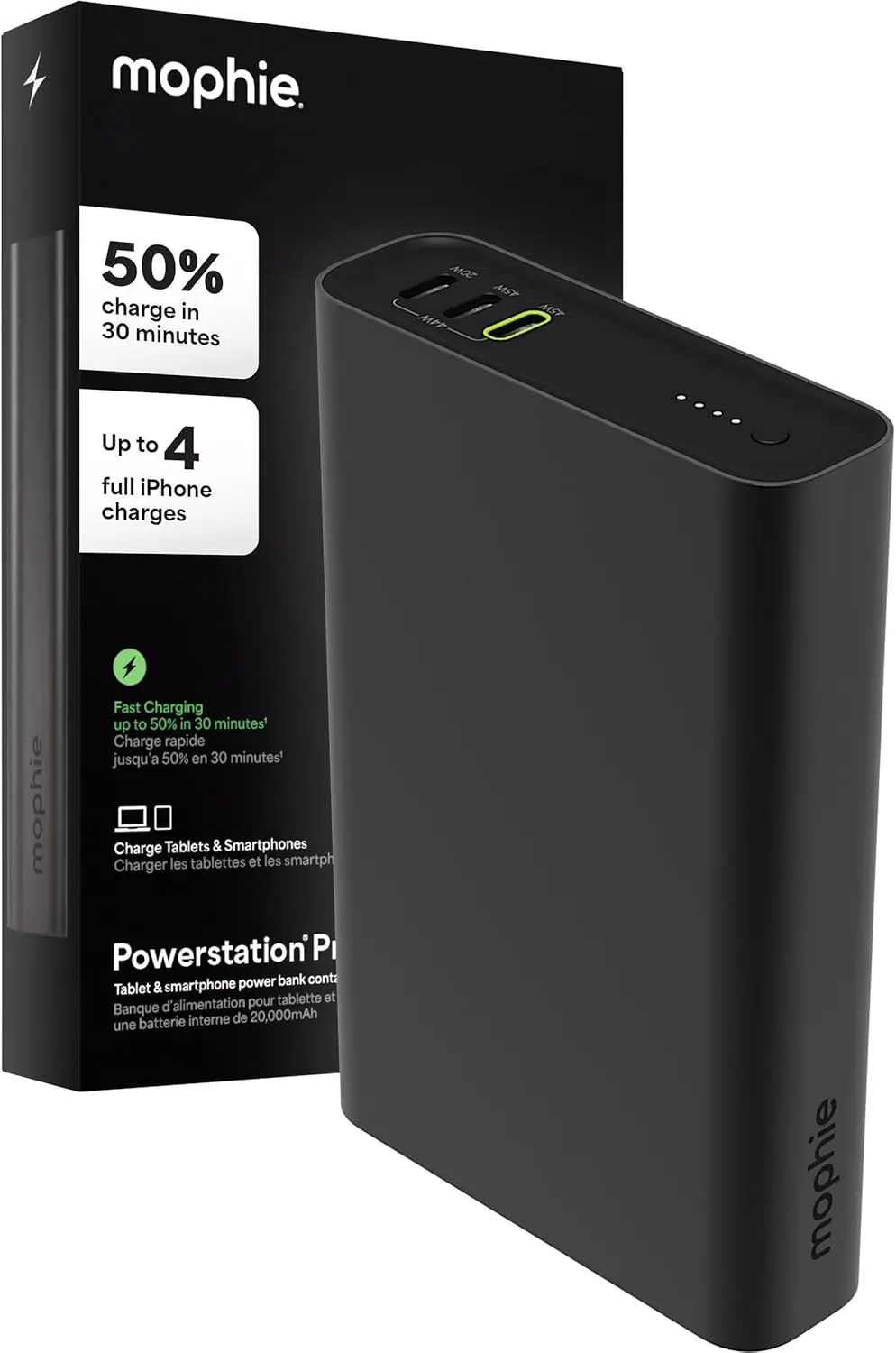Fast 20,000mAh Power Bank with 45W Quick Charging for Multi-Device Use
Fast 20,000mAh Power Bank with 45W Quick Charging for Multi-Device Use