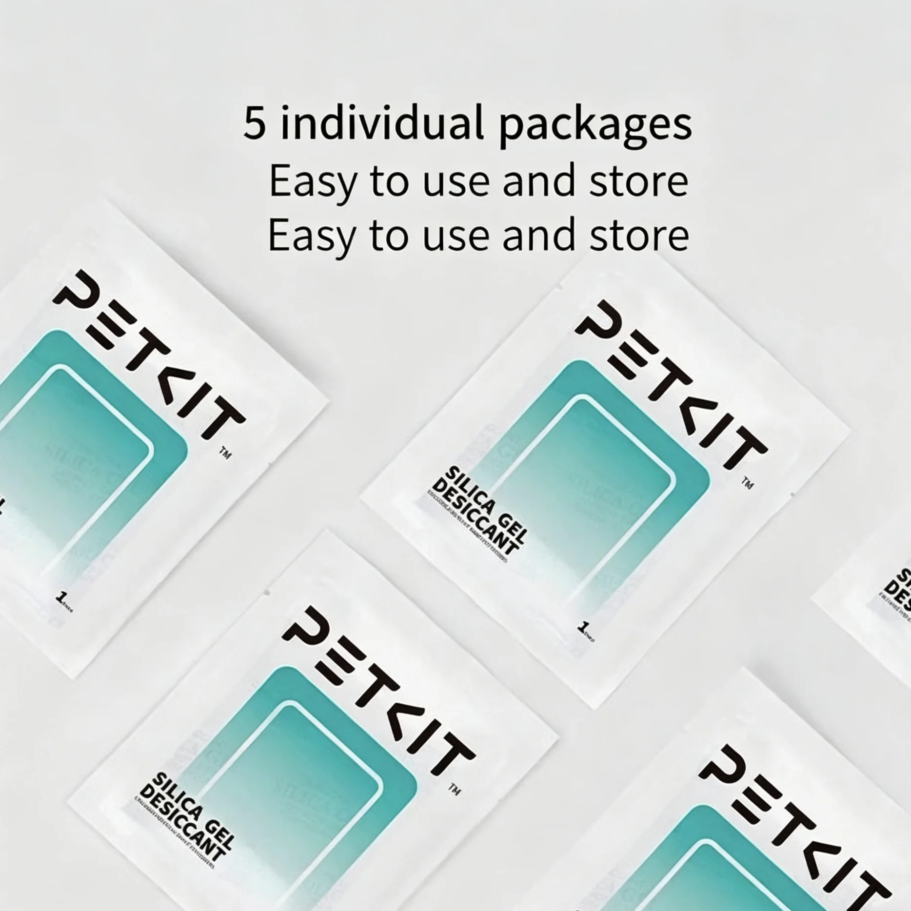 PETKIT Silica Gel Drying Agent 5-Pack Replacement Set - Suitable for Moisture-Resistant Food Preservation Drying Agent
PETKIT Silica Gel Drying Agent 5-Pack Replacement Set - Suitable for Moisture-Resistant Food Preservation Drying Agent