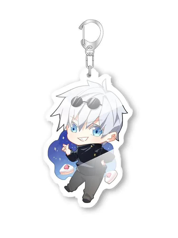 Anime Jujutsu Kaisen Satoru Gojo Itadori Yuji Cosplay Keychain Pendant High Appearance Level Cartoon Cute Ambitus
Anime Jujutsu Kaisen Satoru Gojo Itadori Yuji Cosplay Keychain Pendant High Appearance Level Cartoon Cute Ambitus