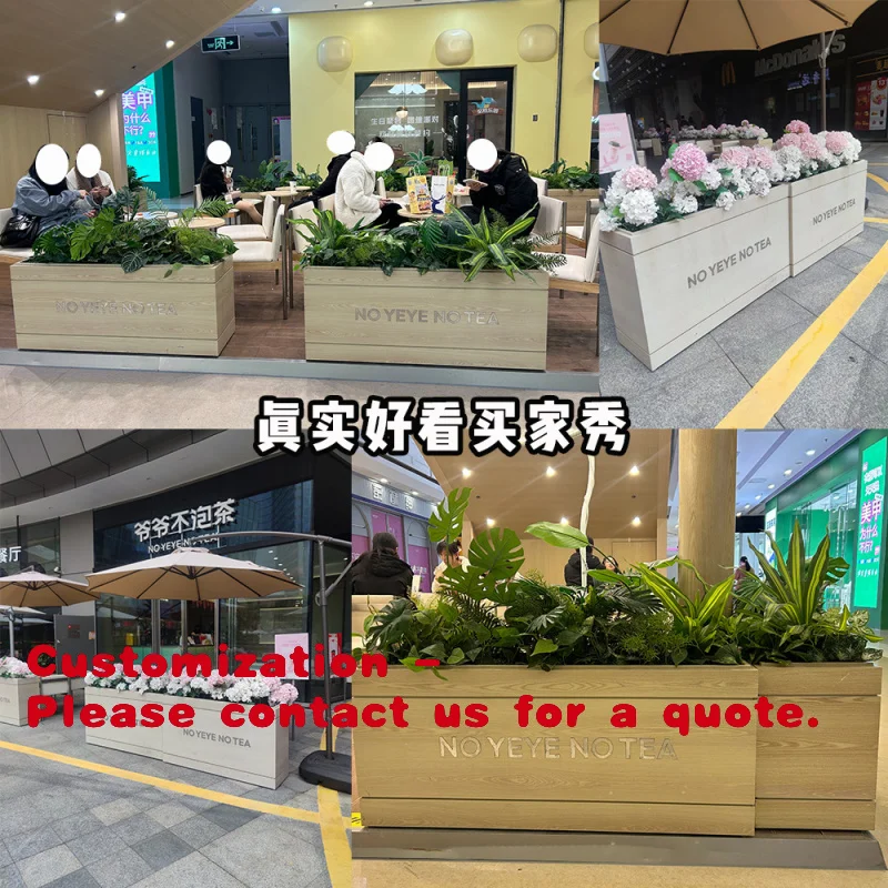 Customize.Stainless Steel Outdoor Flower Box Combination Square Sales Office Iron Art Flower Bed Partition Flower trough Commerc
Customize.Stainless Steel Outdoor Flower Box Combination Square Sales Office Iron Art Flower Bed Partition Flower trough Commerc