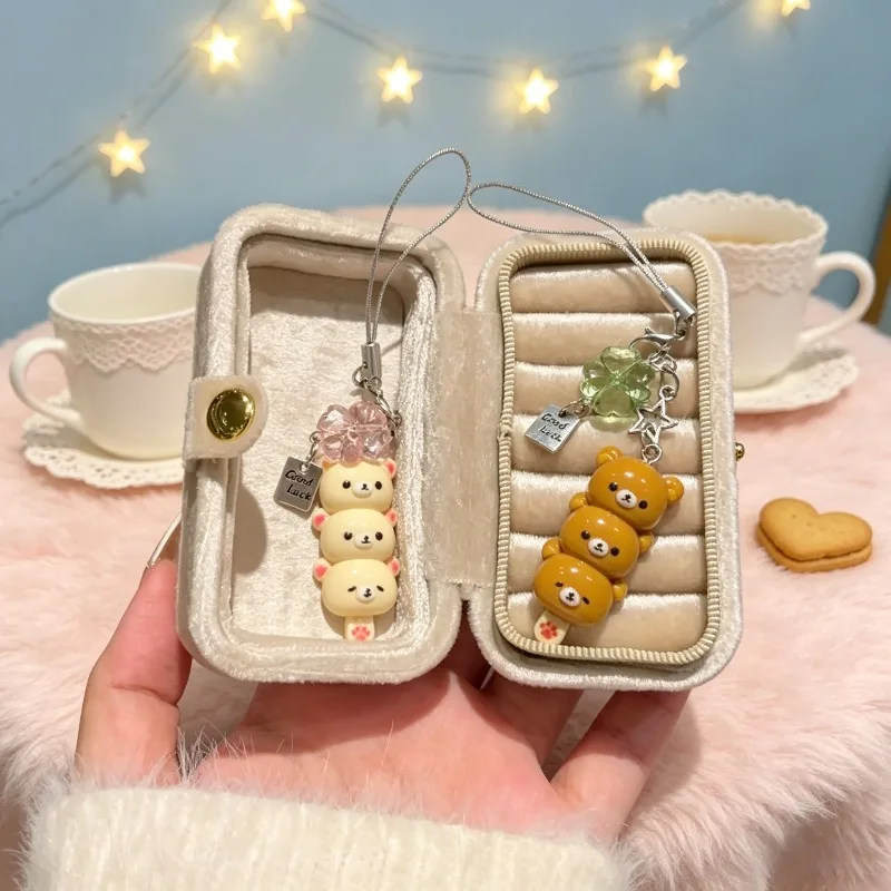 Cute Bear Phone Charms Pendant Kawaii Anime Keychain Accessories For Keys Schoolbag iPhone 17Promax Airpods Ins Korea New Y2K
Cute Bear Phone Charms Pendant Kawaii Anime Keychain Accessories For Keys Schoolbag iPhone 17Promax Airpods Ins Korea New Y2K