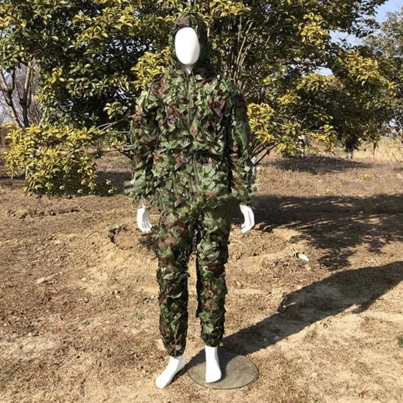 Jungle Camouflage Ghillie Suit Foreign Trade Cross-Border Camouflage Clothing Jesus Survival Hunting Ghillie Suit
Jungle Camouflage Ghillie Suit Foreign Trade Cross-Border Camouflage Clothing Jesus Survival Hunting Ghillie Suit