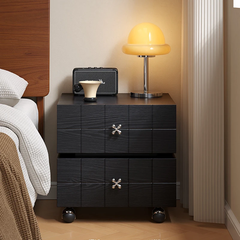 China Trendy Bedside Table Luxury Living Room Modern Bedroom Nightstand Wood Drawers Simple Mesa De Cabeceira Unique Furniture
China Trendy Bedside Table Luxury Living Room Modern Bedroom Nightstand Wood Drawers Simple Mesa De Cabeceira Unique Furniture