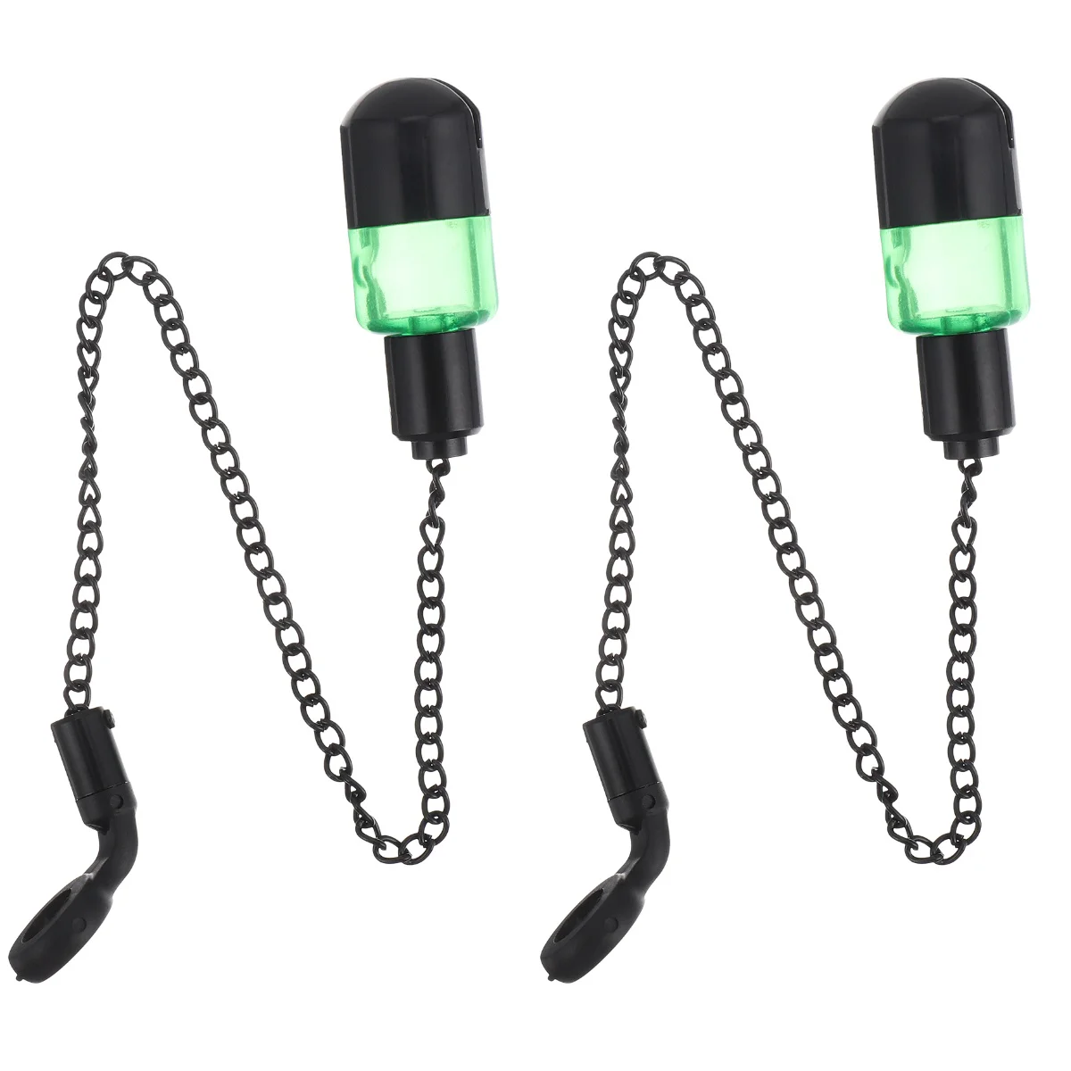2 Pcs Fishing Alarm Bite Rod Swingers Line Gear Alert Indicator Iron Material Shaking Sensitivity Practical 
2 Pcs Fishing Alarm Bite Rod Swingers Line Gear Alert Indicator Iron Material Shaking Sensitivity Practical
