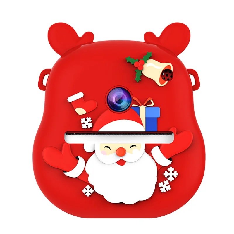 K8 Santa Kids Instant Print Cmera Selfie Thermal Print Cmera Dual Lens 1080P Children Print Cmera Christmas Birthday Gift
K8 Santa Kids Instant Print Cmera Selfie Thermal Print Cmera Dual Lens 1080P Children Print Cmera Christmas Birthday Gift