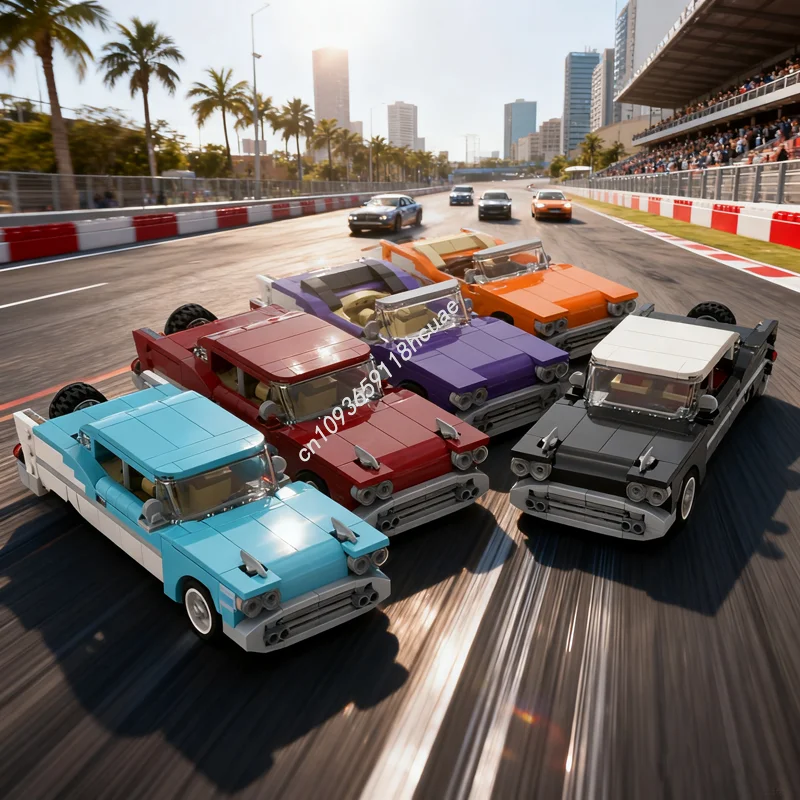 1602pcs MOC Bowtie Impala Set Five Colors Model Building Toy Blocks Construction Creative Christmas Gifts Brick Kids Birthday
1602pcs MOC Bowtie Impala Set Five Colors Model Building Toy Blocks Construction Creative Christmas Gifts Brick Kids Birthday