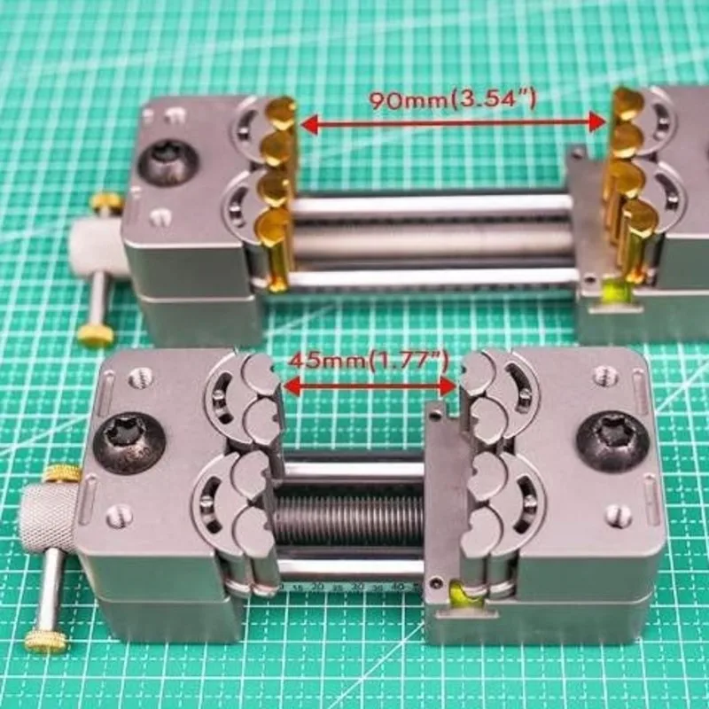 【EFFICIENT 】Mini 1-Inch Aluminum Alloy Bench Vise With Anvil - Portable Workshop Tool For Crafting And Metalwork
【EFFICIENT 】Mini 1-Inch Aluminum Alloy Bench Vise With Anvil - Portable Workshop Tool For Crafting And Metalwork