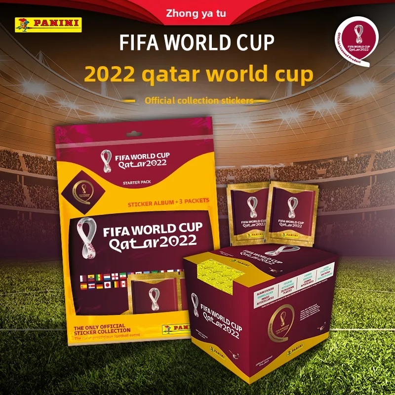 Genuine PANINI Road To FIFA World Cup Qatar 2022 Official Football Stickers Licensed Collectible Merchandise Album Refill Gift
Genuine PANINI Road To FIFA World Cup Qatar 2022 Official Football Stickers Licensed Collectible Merchandise Album Refill Gift