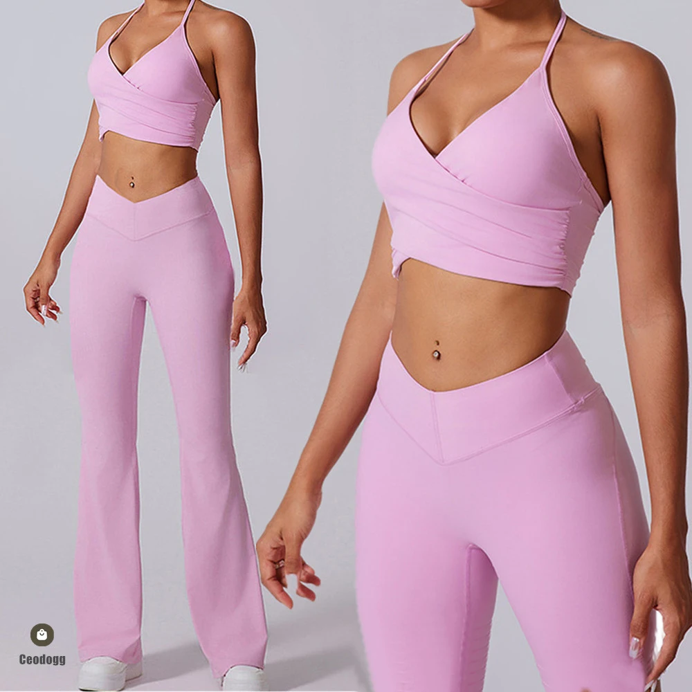 2PCS Yoga Short Set Women Pink Contrast Pad Bra Crop Top Cross High Waist Sports Pants Fitness Gym Suit Tracksuit XP101
2PCS Yoga Short Set Women Pink Contrast Pad Bra Crop Top Cross High Waist Sports Pants Fitness Gym Suit Tracksuit XP101