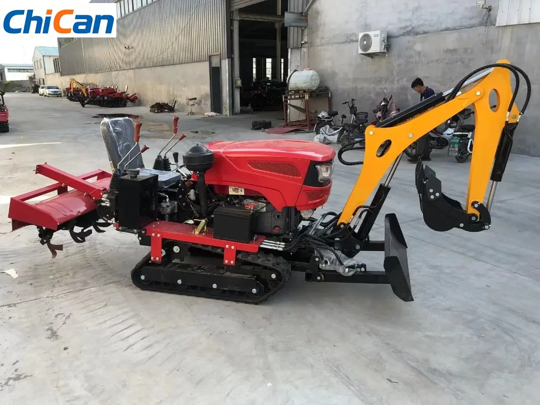 【Upgraded】Customization EPA Euro V Multi-Function Compact Tractor with Excavator 25HP Crawler Tractor Cultivator
【Upgraded】Customization EPA Euro V Multi-Function Compact Tractor with Excavator 25HP Crawler Tractor Cultivator