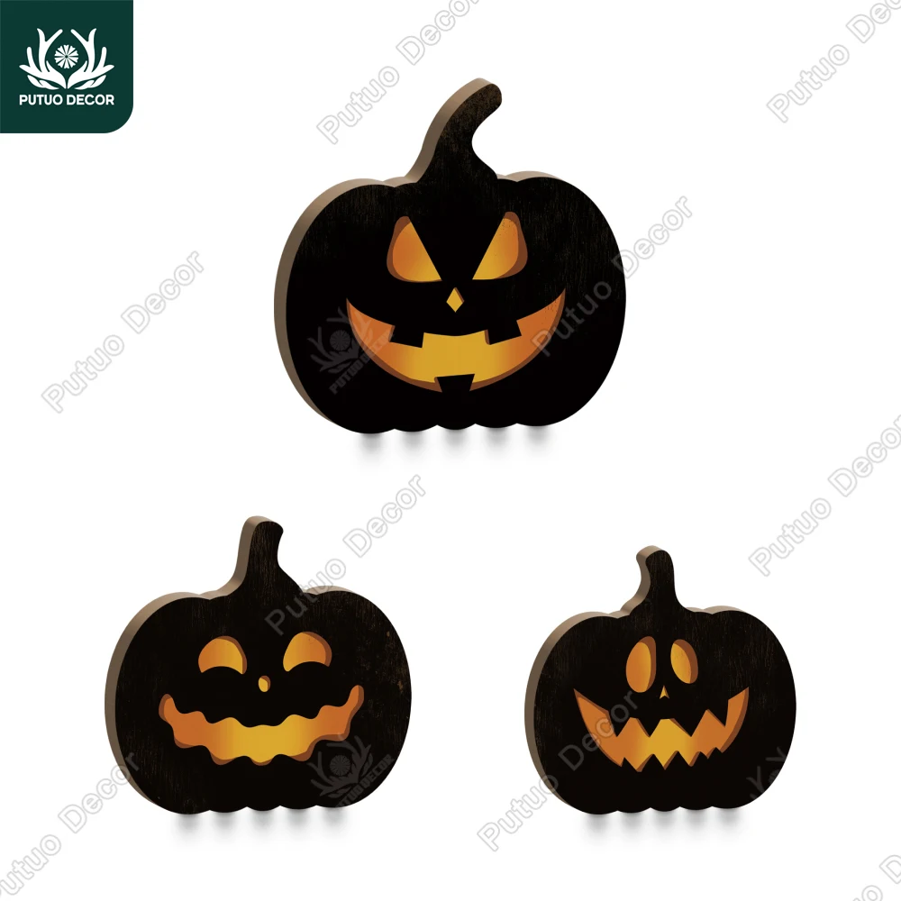 Putuo Decor-Wooden Table Decoration, Suitable for Family Living room, Office, Three Halloween Pumpkin, Halloween Gift, 3PC
Putuo Decor-Wooden Table Decoration, Suitable for Family Living room, Office, Three Halloween Pumpkin, Halloween Gift, 3PC