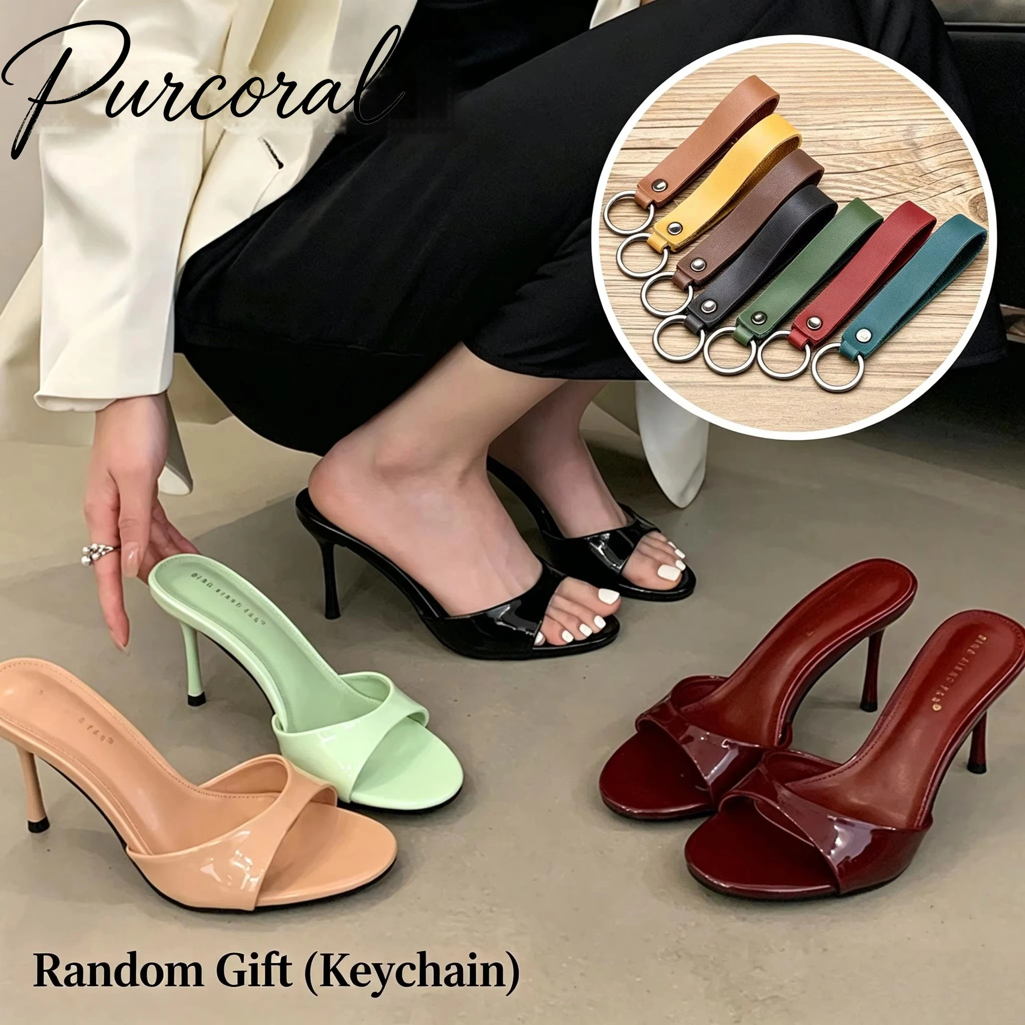 Purcoral 2026 New Fashion Sexy Thin High Heels Slides Women Open Toe Pumps Slip Sandal Female Slippers Outdoor Flip Flops
Purcoral 2026 New Fashion Sexy Thin High Heels Slides Women Open Toe Pumps Slip Sandal Female Slippers Outdoor Flip Flops