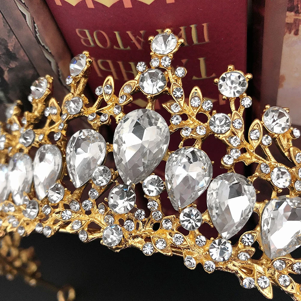 Rhinestone Crown Hair Accessory Elegant Bride Wedding Headdress Fashion Headwear Prom Accessories Unique Design Brightness
Rhinestone Crown Hair Accessory Elegant Bride Wedding Headdress Fashion Headwear Prom Accessories Unique Design Brightness