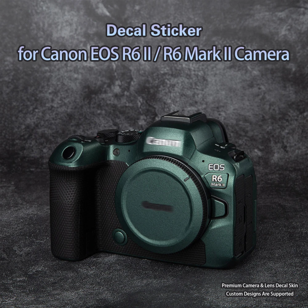 R6 II Skin Wrap Covered for EOS R6 II / R6 Mark II Camera Skin Decal R62 Decal Skin Protective Film Cover Film
R6 II Skin Wrap Covered for EOS R6 II / R6 Mark II Camera Skin Decal R62 Decal Skin Protective Film Cover Film