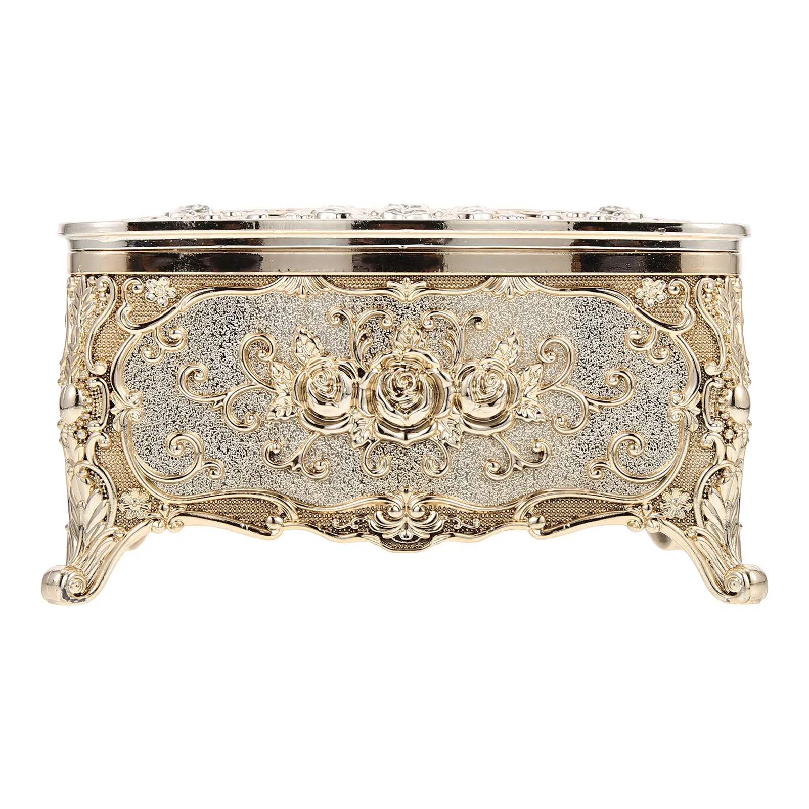 Acrylic Gold-plated Tissue Box Holder Retro Decorative Compact Size Bathroom Bedroom Napkin Container box cover prime 
Acrylic Gold-plated Tissue Box Holder Retro Decorative Compact Size Bathroom Bedroom Napkin Container box cover prime