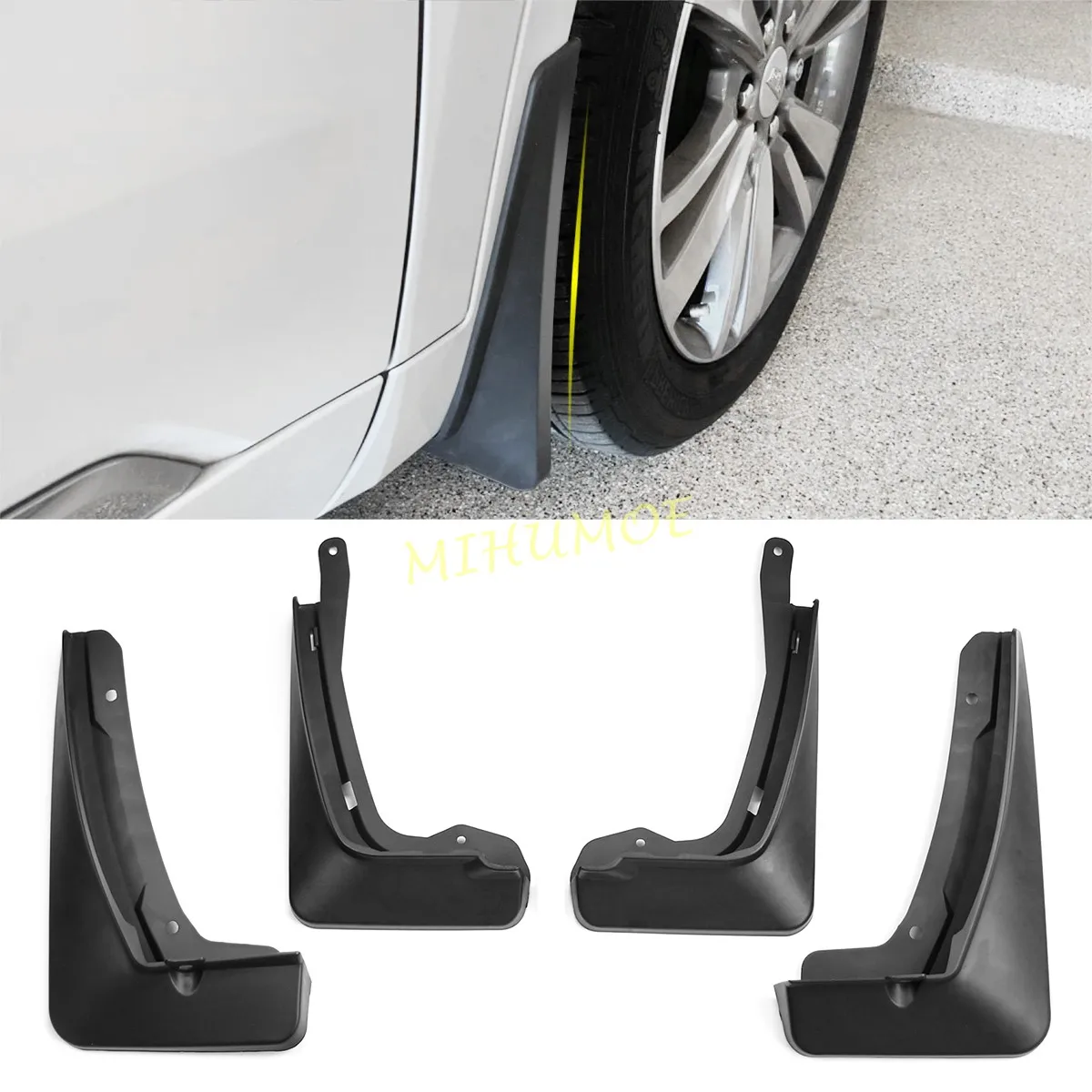 4Pcs Car Tire Fender Wheel Mud Flaps Splash Guards Mudflaps Mudguards With Screw For Cadillac XT6 2020 2021 2022 2023 2024 2025
4Pcs Car Tire Fender Wheel Mud Flaps Splash Guards Mudflaps Mudguards With Screw For Cadillac XT6 2020 2021 2022 2023 2024 2025