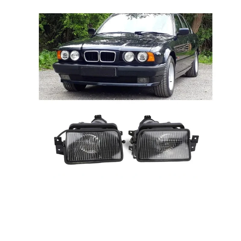 Applicable1989-1995Bmw 5Series E34 M5 Front bumper fog lights63178360939 63178360940
Applicable1989-1995Bmw 5Series E34 M5 Front bumper fog lights63178360939 63178360940