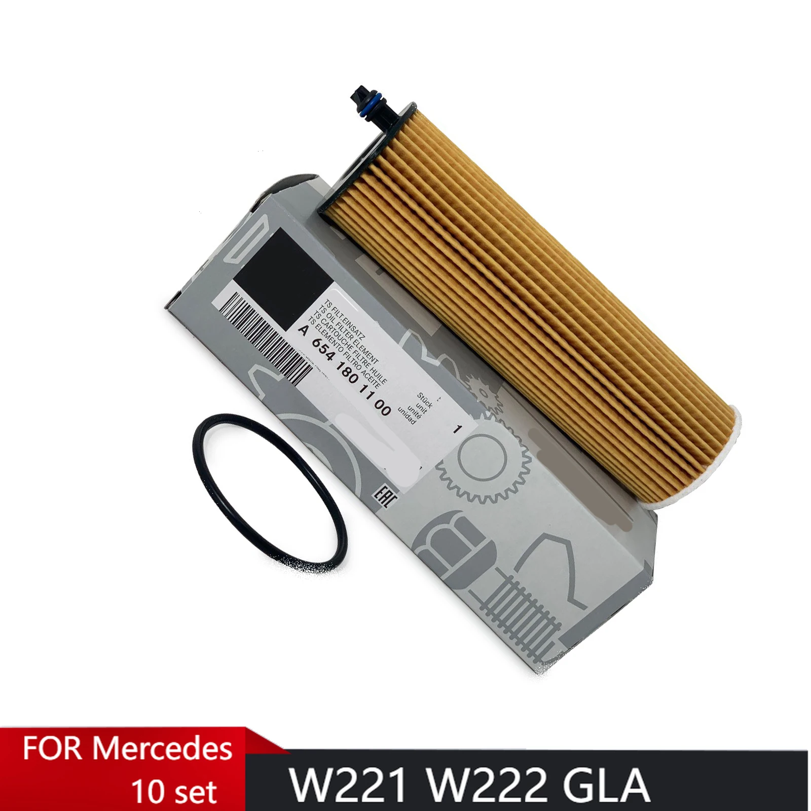 Подлинный 6541801100 Масляный фильтр для C-Class W204 W205 E-Class W212 W213 S-Class W221 W222 GLA GLC GLE GLS GT Замена 10 комплектов
Подлинный 6541801100 Масляный фильтр для C-Class W204 W205 E-Class W212 W213 S-Class W221 W222 GLA GLC GLE GLS GT Замена 10 комплектов